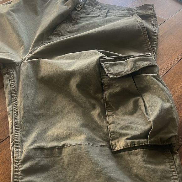 Fox Racing  Men's Utility cargo Flat
Front Chino Pants Size 36 Moto Green Pants - Picture 4 of 15